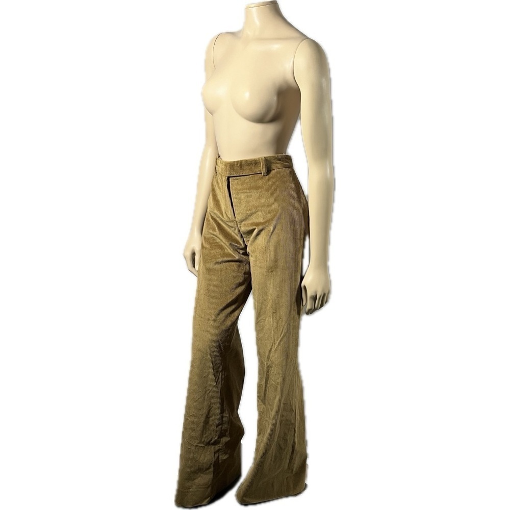 Paul Smith Corduroy Wide Leg Cotton Cashmere Trousers
